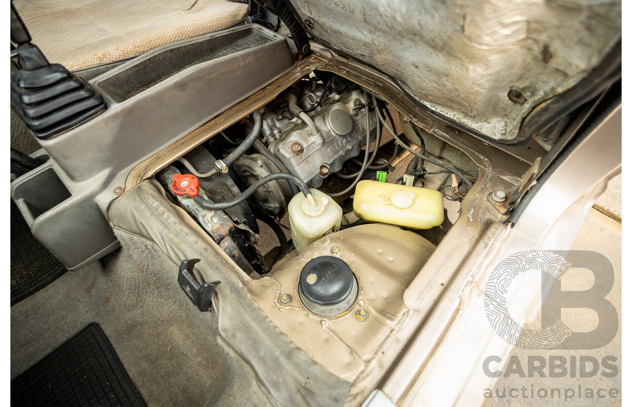 8/1987 Suzuki Super Carry Van DA21V 2d Van Brown 1.0L