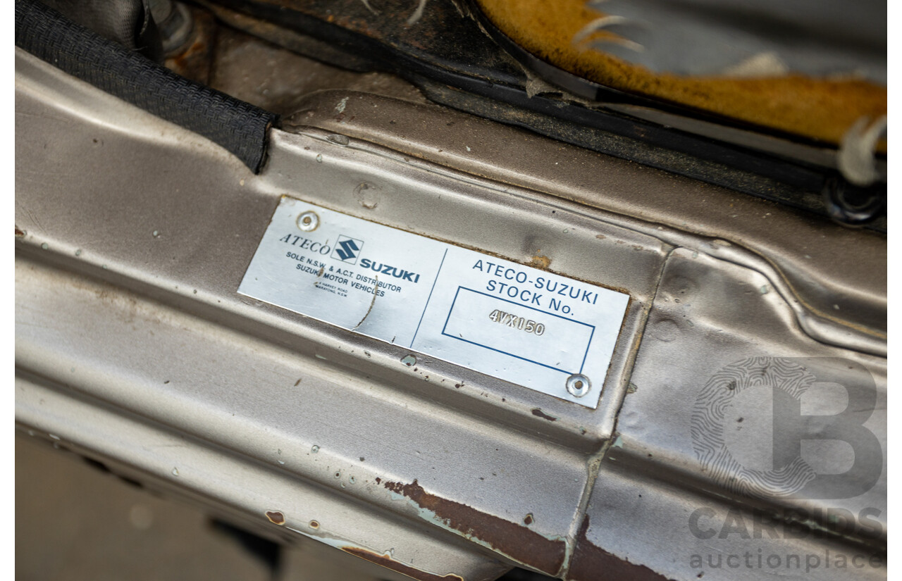 8/1987 Suzuki Super Carry Van DA21V 2d Van Brown 1.0L