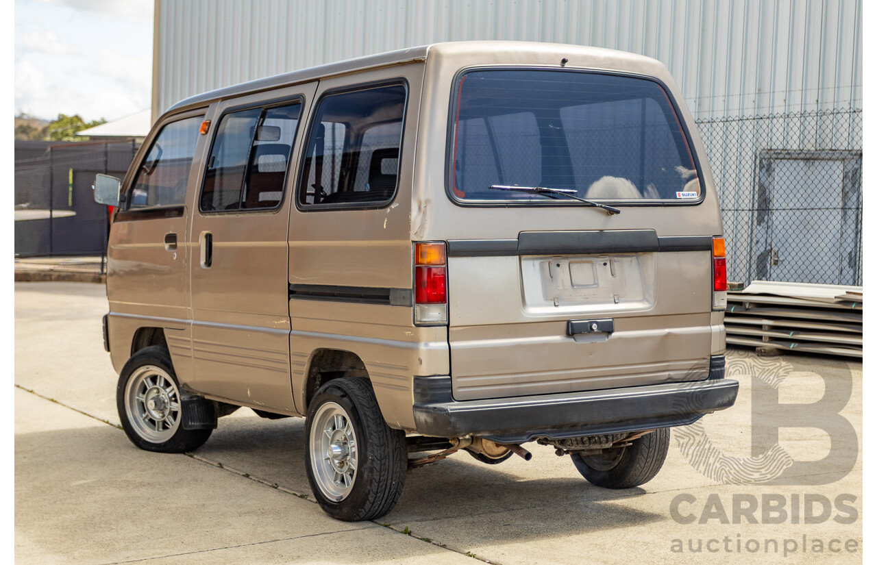 8/1987 Suzuki Super Carry Van DA21V 2d Van Brown 1.0L