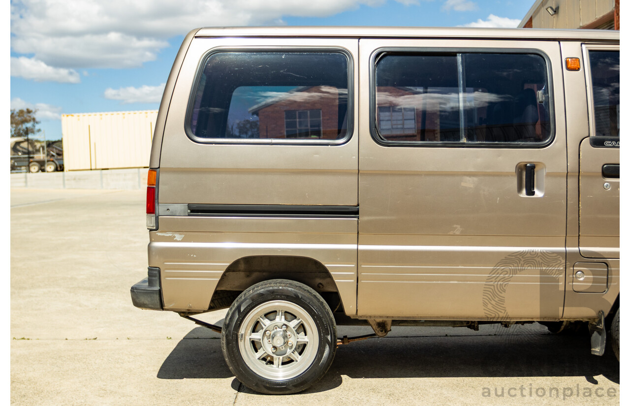 8/1987 Suzuki Super Carry Van DA21V 2d Van Brown 1.0L