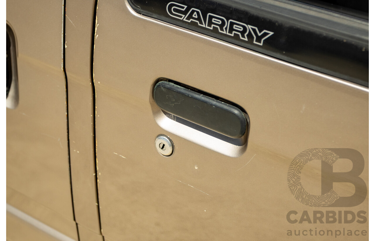 8/1987 Suzuki Super Carry Van DA21V 2d Van Brown 1.0L