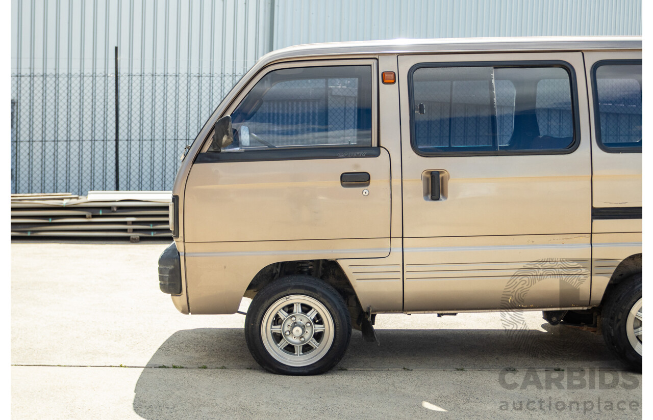 8/1987 Suzuki Super Carry Van DA21V 2d Van Brown 1.0L