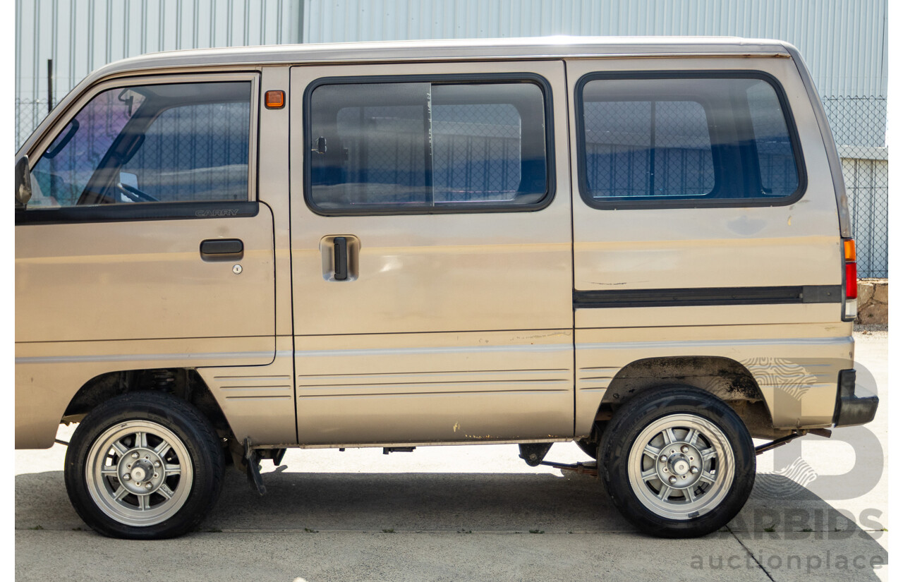 8/1987 Suzuki Super Carry Van DA21V 2d Van Brown 1.0L