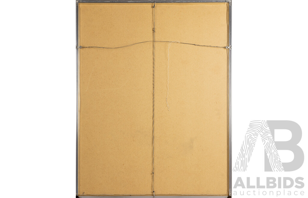 George Baldessin, (20th Century, Italian-Born Australian, 1939-1978), Assemblage of Past Images (1973), Edition 25, Hand Coloured Etching & Aquatint, 97 x 76 cm (frame)