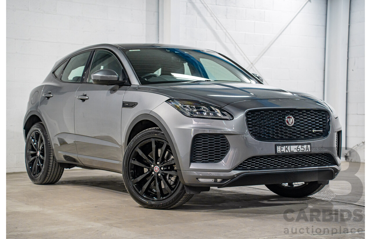 11/2020 Jaguar E-Pace P250 Chequered Flag (AWD 183KW) X540 MY20 4d Wagon Corris Grey Metallic Turbo 2.0L