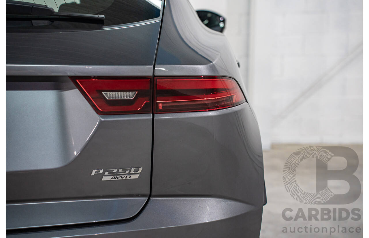 11/2020 Jaguar E-Pace P250 Chequered Flag (AWD 183KW) X540 MY20 4d Wagon Corris Grey Metallic Turbo 2.0L