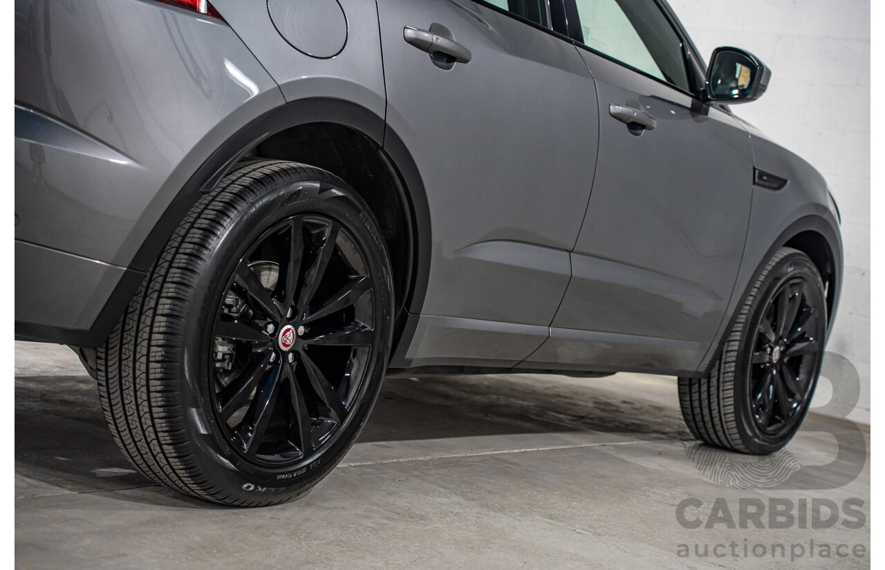 11/2020 Jaguar E-Pace P250 Chequered Flag (AWD 183KW) X540 MY20 4d Wagon Corris Grey Metallic Turbo 2.0L