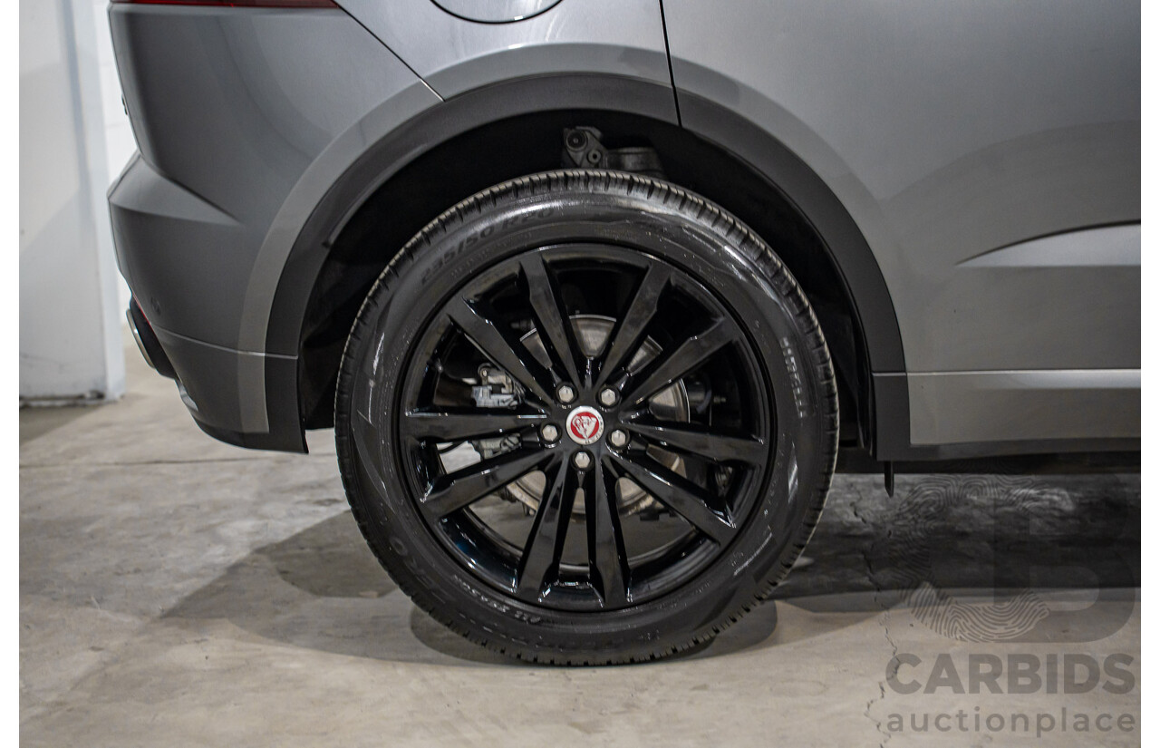 11/2020 Jaguar E-Pace P250 Chequered Flag (AWD 183KW) X540 MY20 4d Wagon Corris Grey Metallic Turbo 2.0L