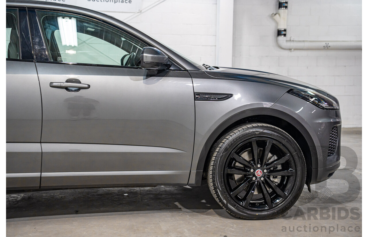 11/2020 Jaguar E-Pace P250 Chequered Flag (AWD 183KW) X540 MY20 4d Wagon Corris Grey Metallic Turbo 2.0L