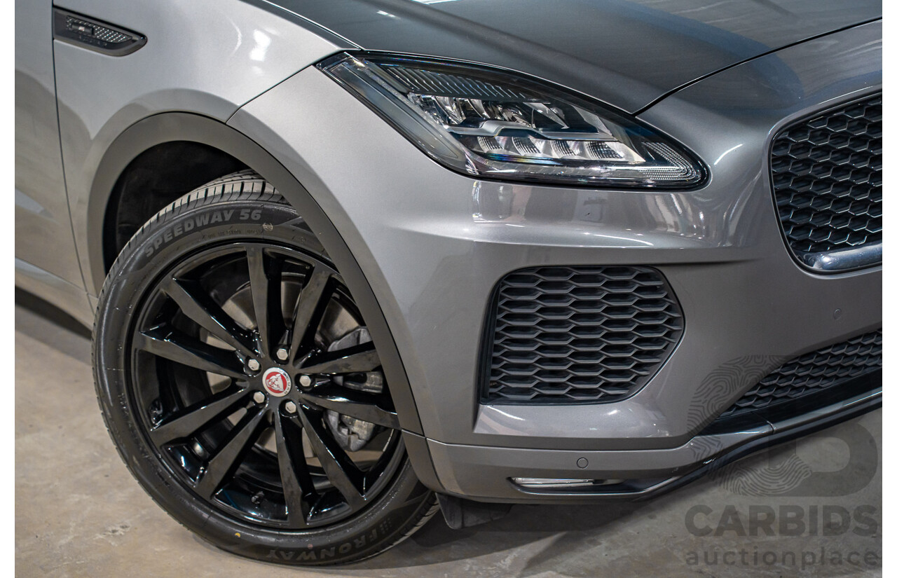 11/2020 Jaguar E-Pace P250 Chequered Flag (AWD 183KW) X540 MY20 4d Wagon Corris Grey Metallic Turbo 2.0L