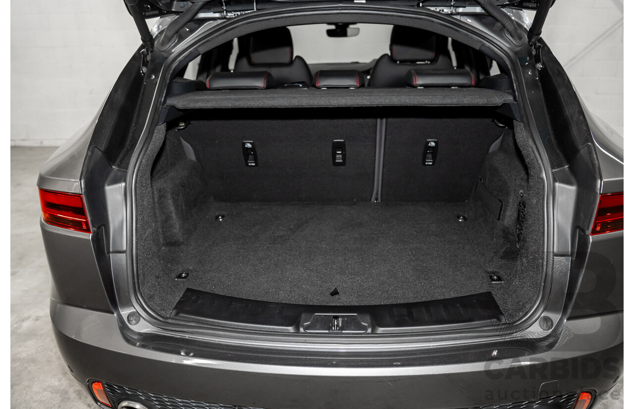 11/2020 Jaguar E-Pace P250 Chequered Flag (AWD 183KW) X540 MY20 4d Wagon Corris Grey Metallic Turbo 2.0L