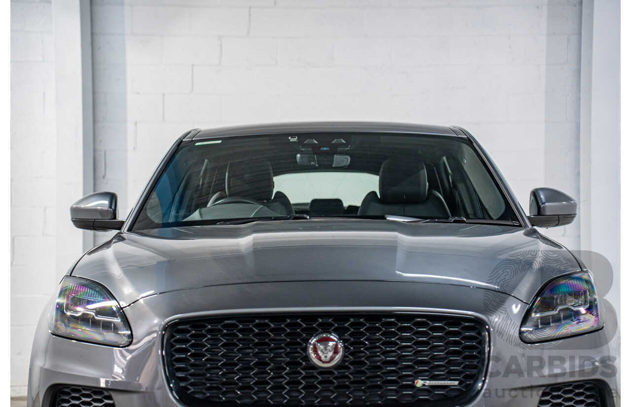 11/2020 Jaguar E-Pace P250 Chequered Flag (AWD 183KW) X540 MY20 4d Wagon Corris Grey Metallic Turbo 2.0L