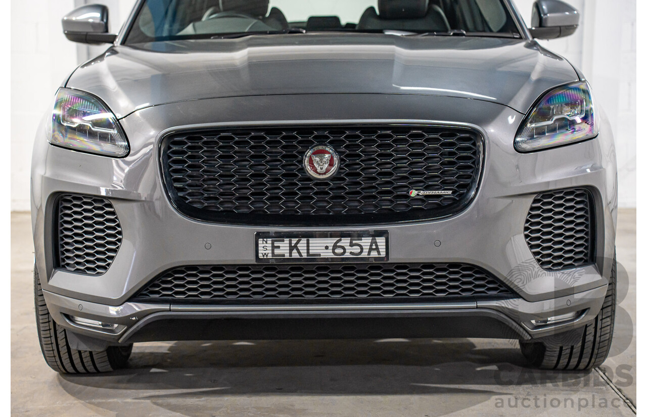 11/2020 Jaguar E-Pace P250 Chequered Flag (AWD 183KW) X540 MY20 4d Wagon Corris Grey Metallic Turbo 2.0L