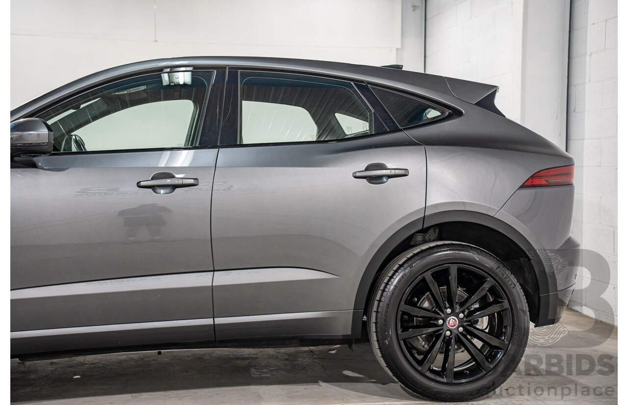11/2020 Jaguar E-Pace P250 Chequered Flag (AWD 183KW) X540 MY20 4d Wagon Corris Grey Metallic Turbo 2.0L