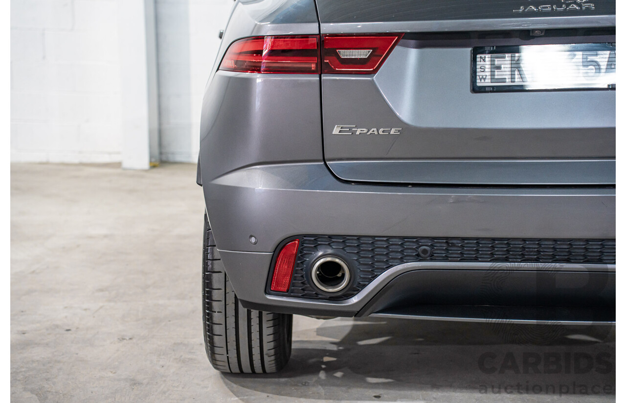 11/2020 Jaguar E-Pace P250 Chequered Flag (AWD 183KW) X540 MY20 4d Wagon Corris Grey Metallic Turbo 2.0L