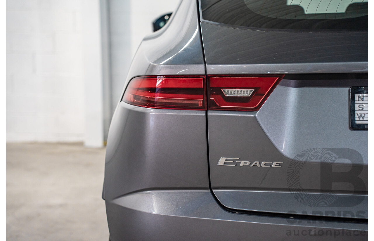 11/2020 Jaguar E-Pace P250 Chequered Flag (AWD 183KW) X540 MY20 4d Wagon Corris Grey Metallic Turbo 2.0L