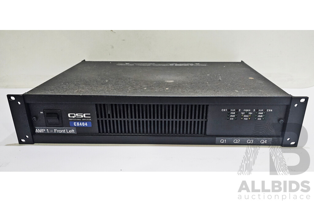 QSC (CX404) Professional Amplifier