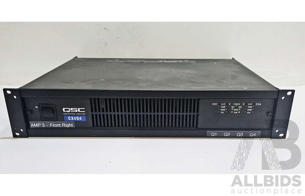 QSC (CX404) Professional Amplifier
