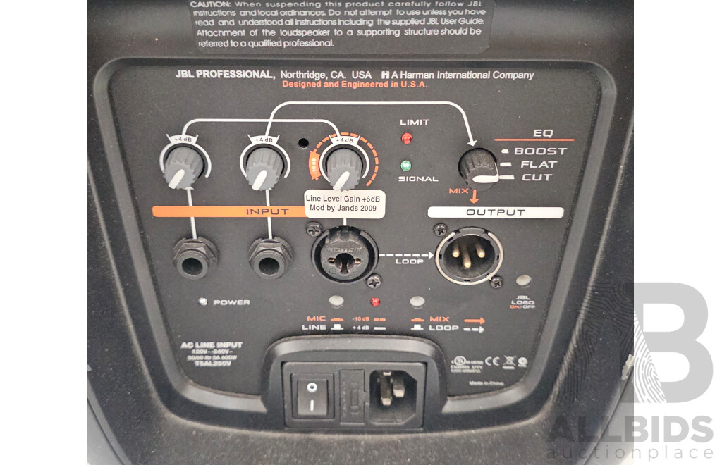 JBL 500 Series Speaker