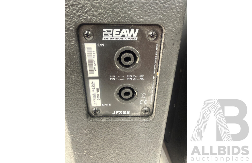 Pair of EAW JFX Speakers