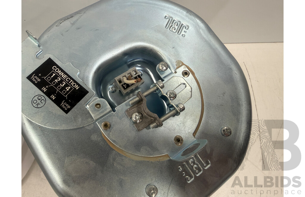 4x JBL Model Control 26CT Ceiling Loud Speaker + 1 Spare Cover