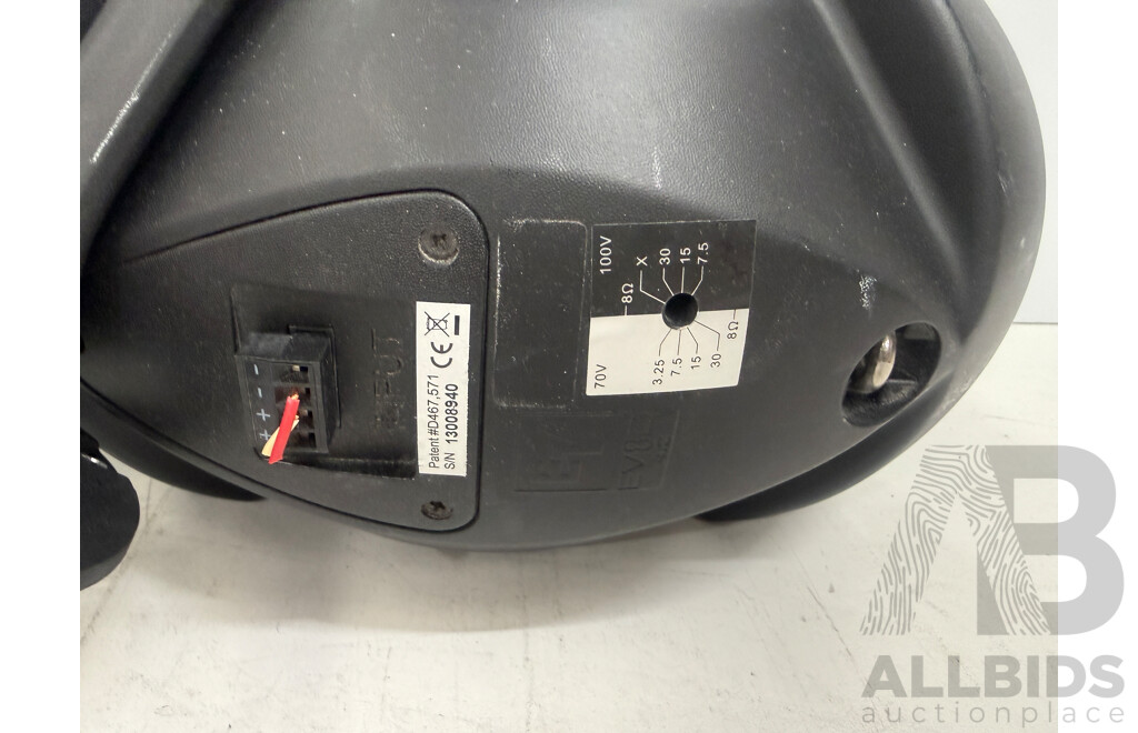 2x Electro Voice EVID 4.2T Speaker