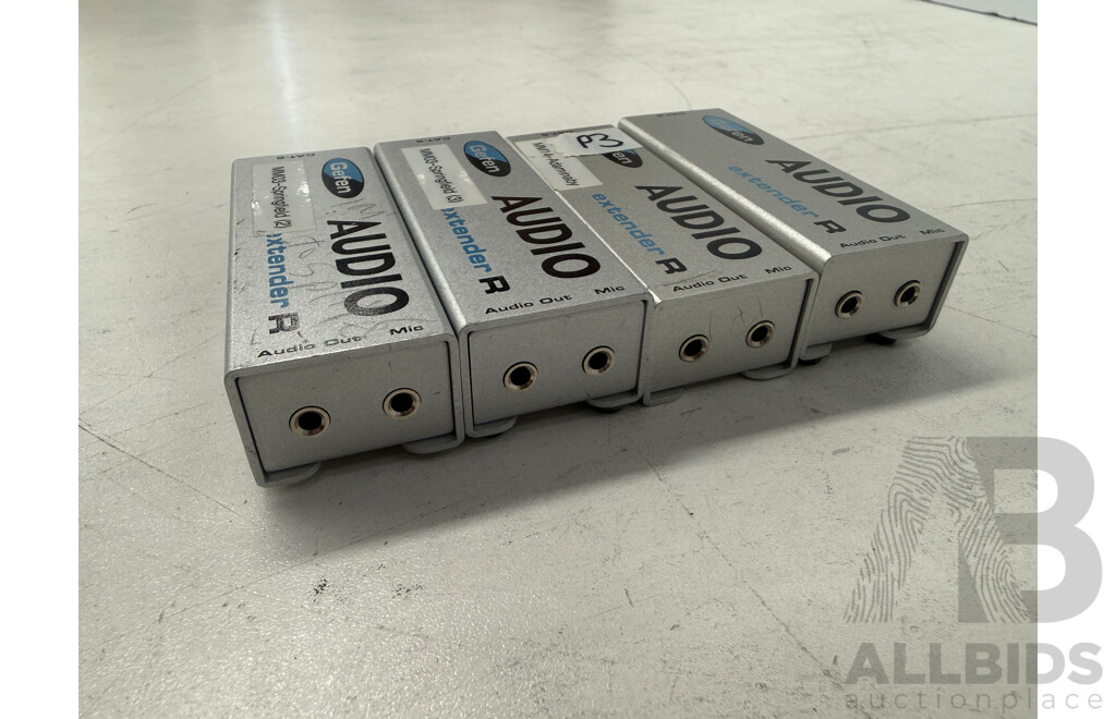 4x Gefen Audio Extender R + 1x Gefen Audio Extender S + 1x Gefen VGA Audio Extender R + 1x Gefen USB 2.0 LR Extender R