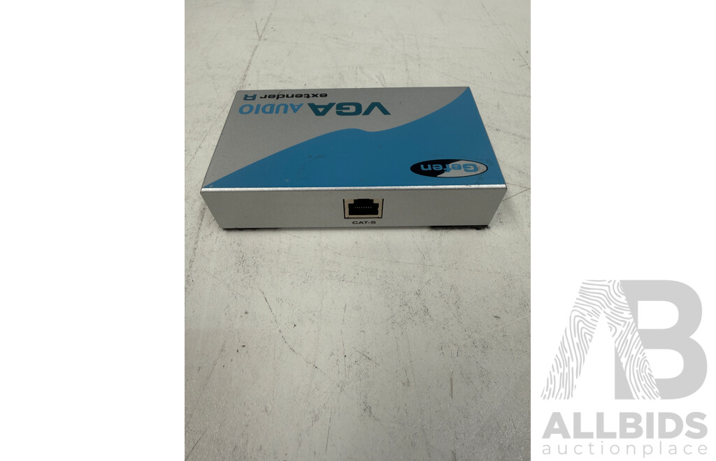 4x Gefen Audio Extender R + 1x Gefen Audio Extender S + 1x Gefen VGA Audio Extender R + 1x Gefen USB 2.0 LR Extender R