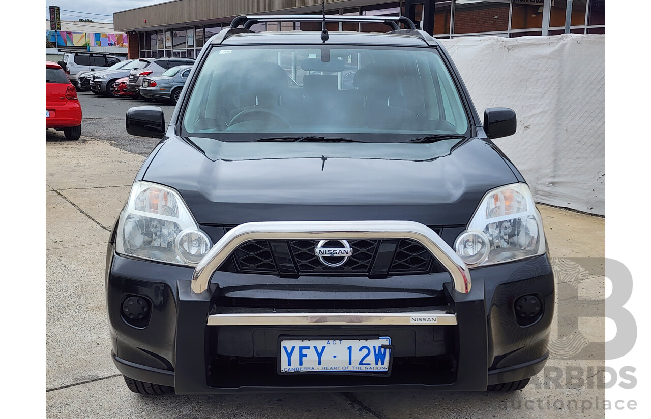 11/2009 Nissan X-Trail ST (4x4) T31 4d Wagon Black 2.5L