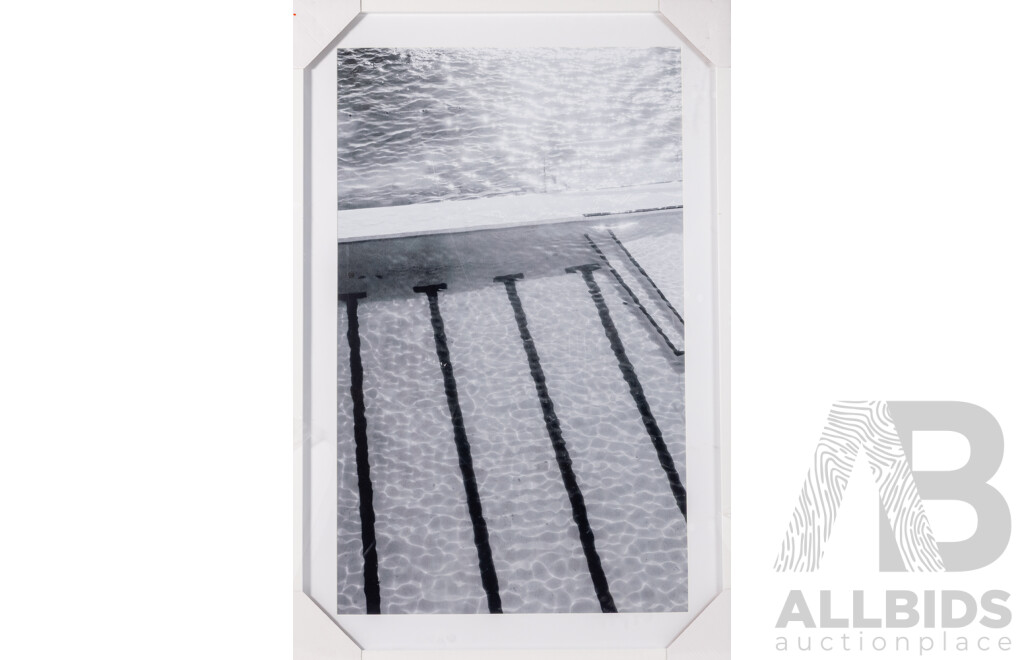 Artist Unknown (20th Century), Inviting Water, Original Modern Reproduction Photograph on Canvas, 90 x 60 cm (frame)