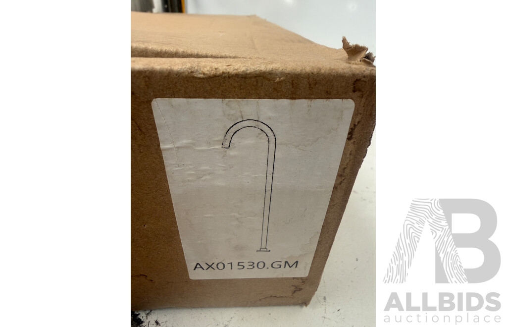 Watermark AX01530.GM Floor Mounted Bath Filler - New