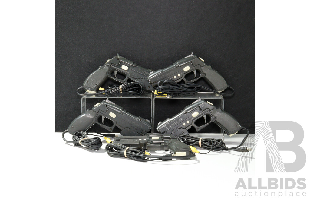 Collection of Namco Light Gun Controllers