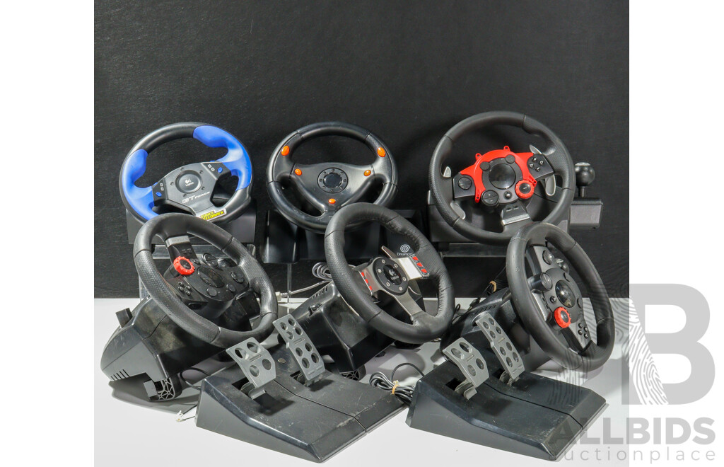 Collection of Steering Wheel Controllers