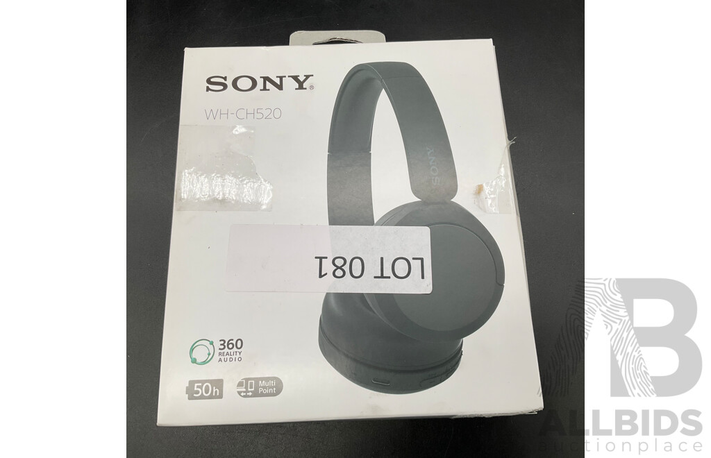 Sony WH-CH520 Headphones X 2