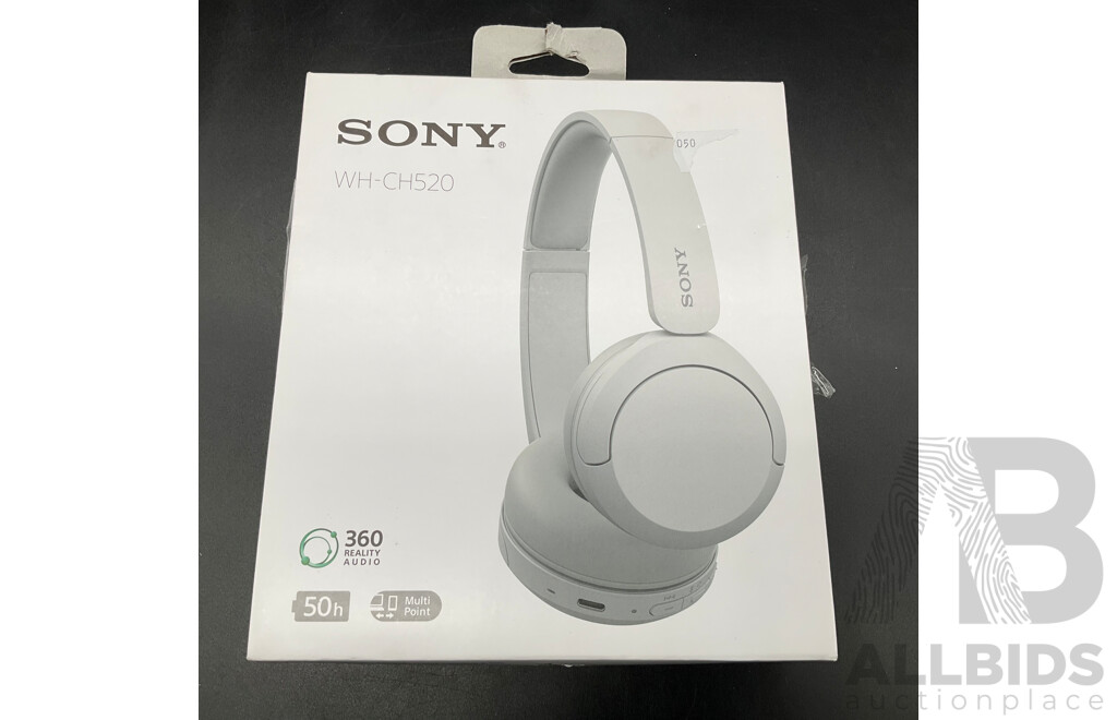 Sony WH-CH520 Headphones X 2