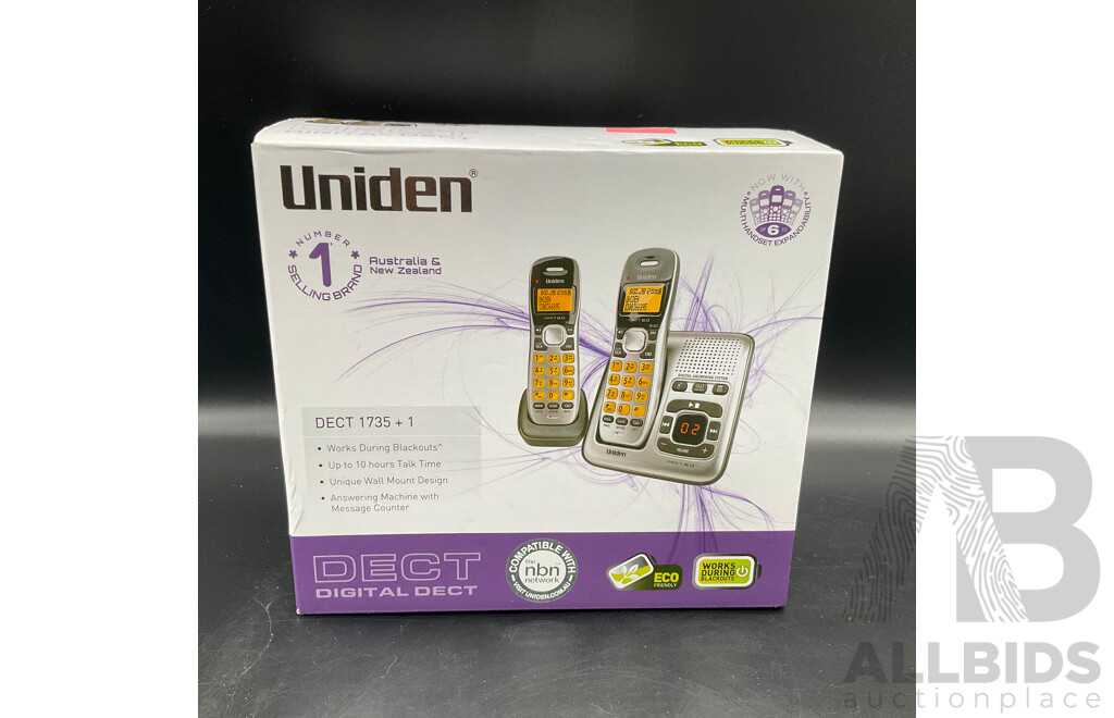 Orion Security Camera, Kensignton VeriMark and Uniden Dect1735 Phone