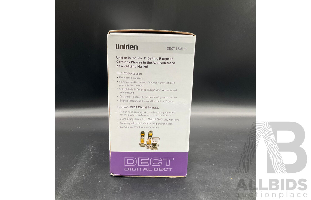 Orion Security Camera, Kensignton VeriMark and Uniden Dect1735 Phone