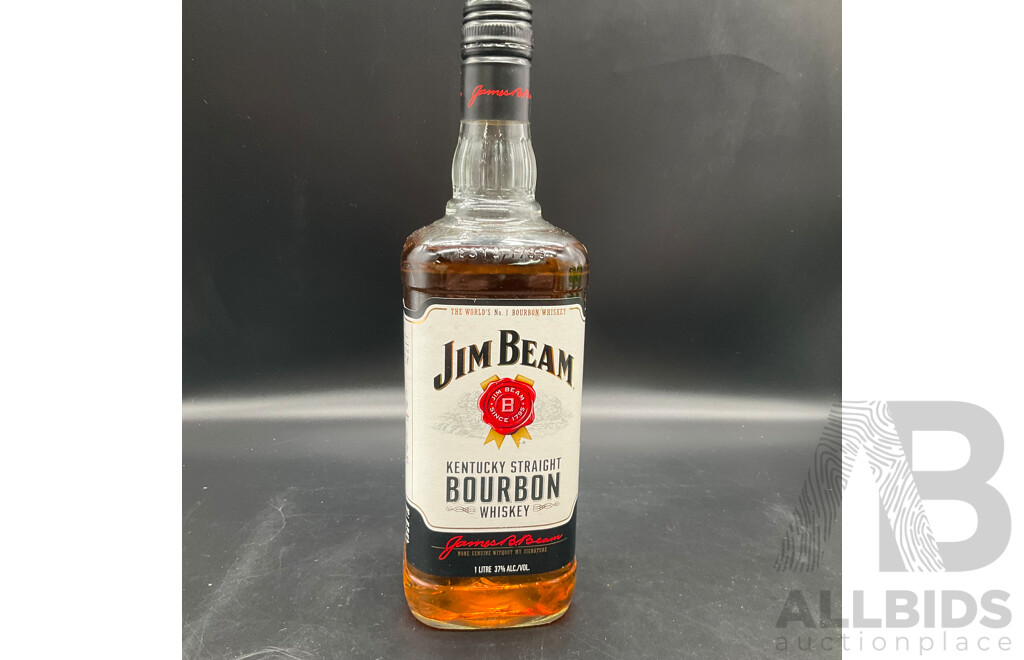 Tanqueray London Dry Gin 700ml, Jim Beam Bourbon 1L and  the Infusionist Small Batch 700ml