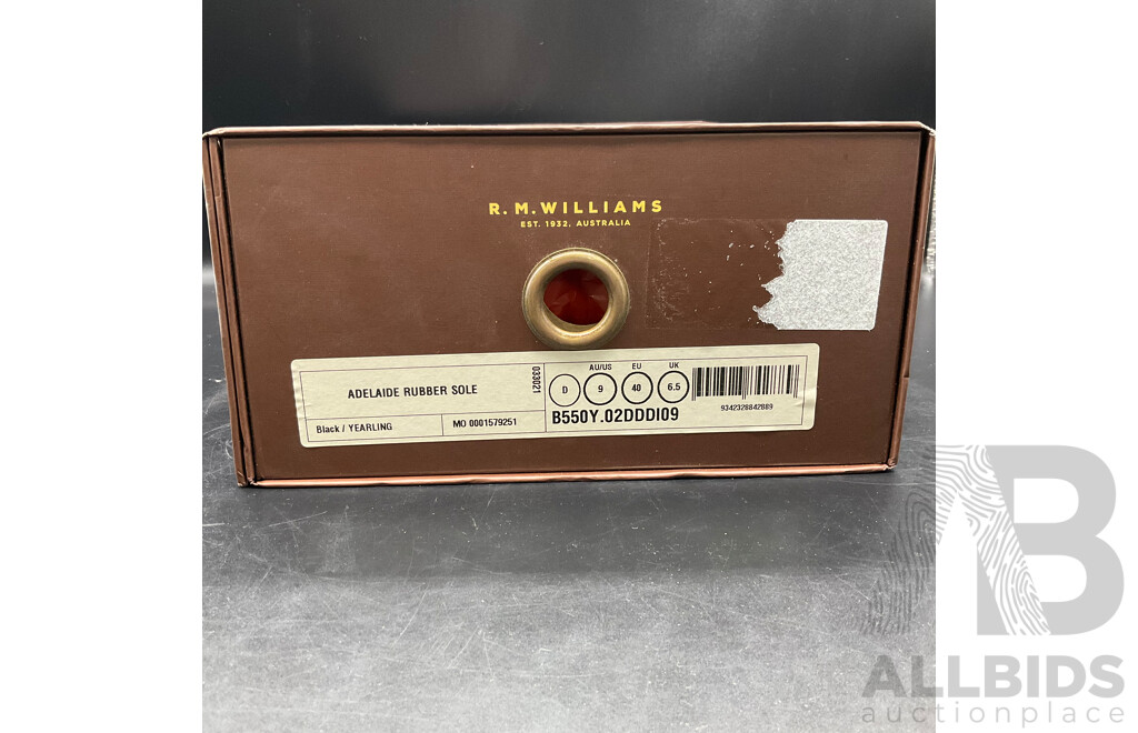 R.M Williams Adelaide Rubber Sole Mens Shoes US9