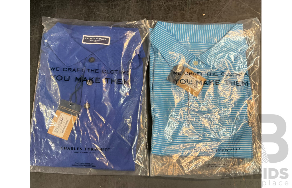 Charles Tyrwhitt M/L Polo Shirts & Assorted Size 28/30/M Conner,Jack&Jones, Nike Pants