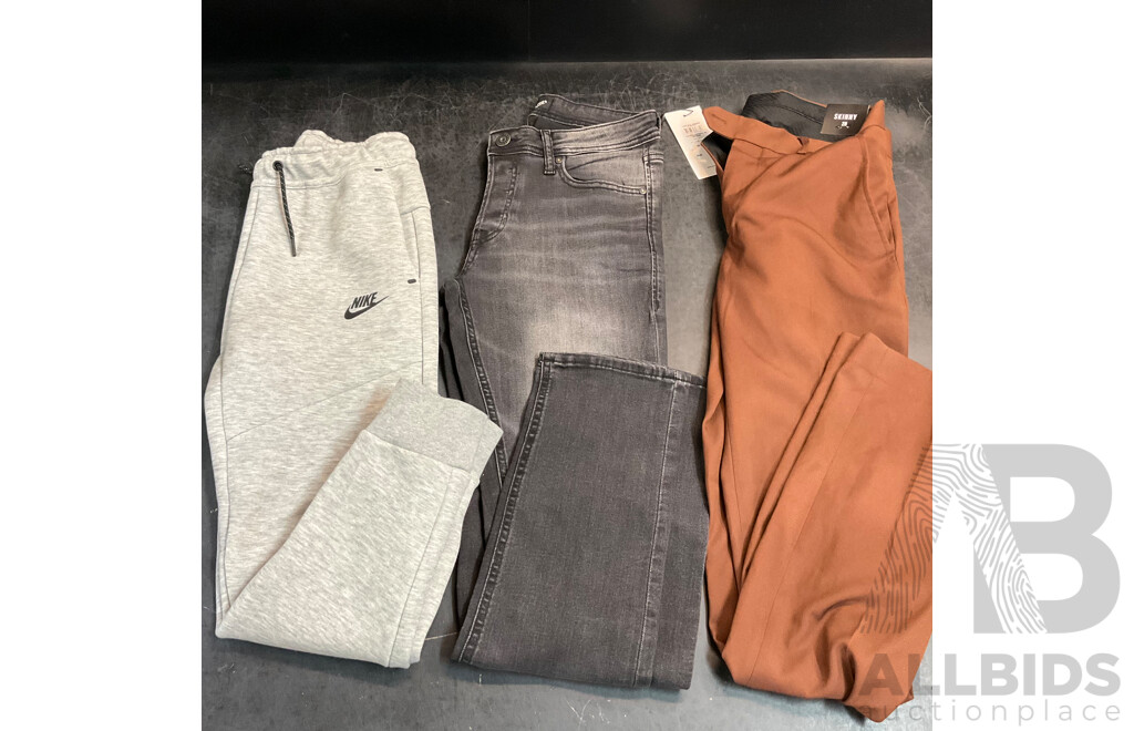 Charles Tyrwhitt M/L Polo Shirts & Assorted Size 28/30/M Conner,Jack&Jones, Nike Pants