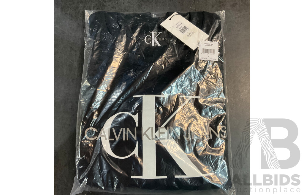 Calvin Klein Black Sweater & FrontBunner Pants - Size S - Lot of 2