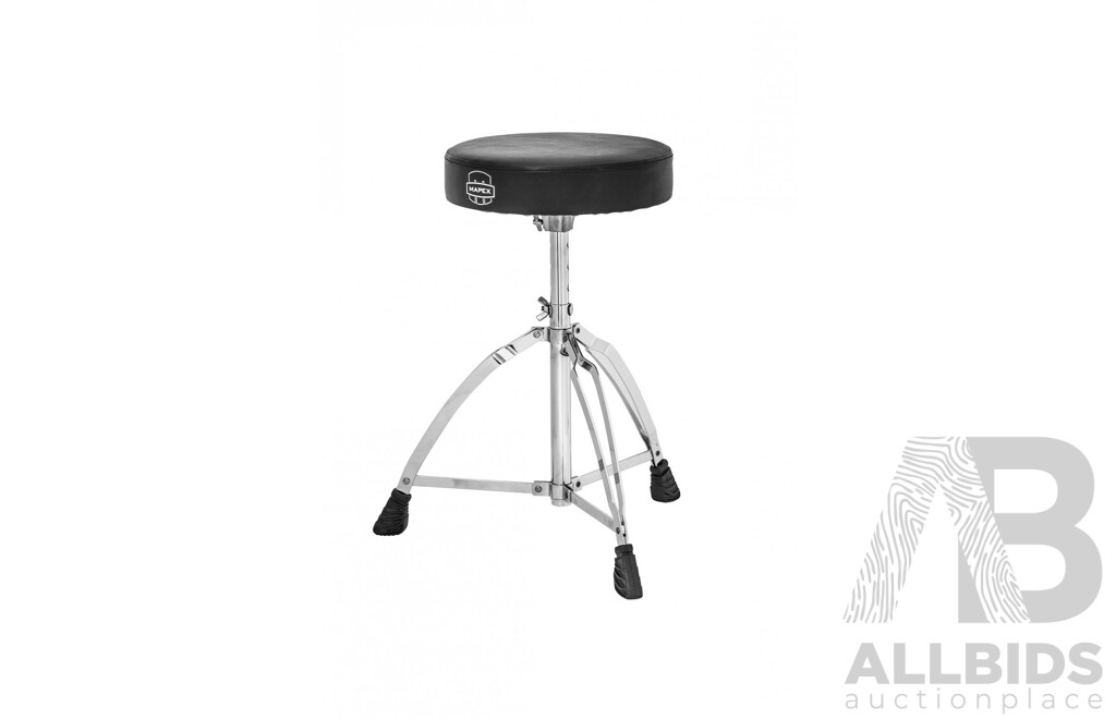 MAPEX T270A Small Black Round-Top Throne