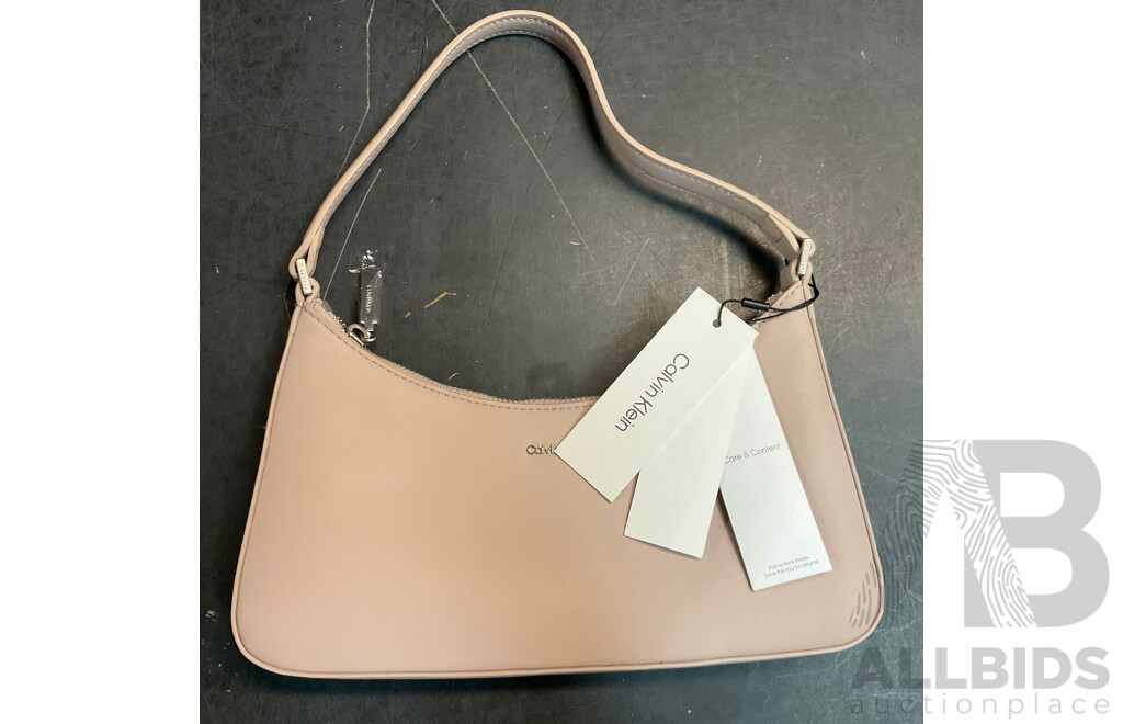 Calvin Klein Pink Should Bag & JUICY Pink Crossbody Bag - Lot of 2