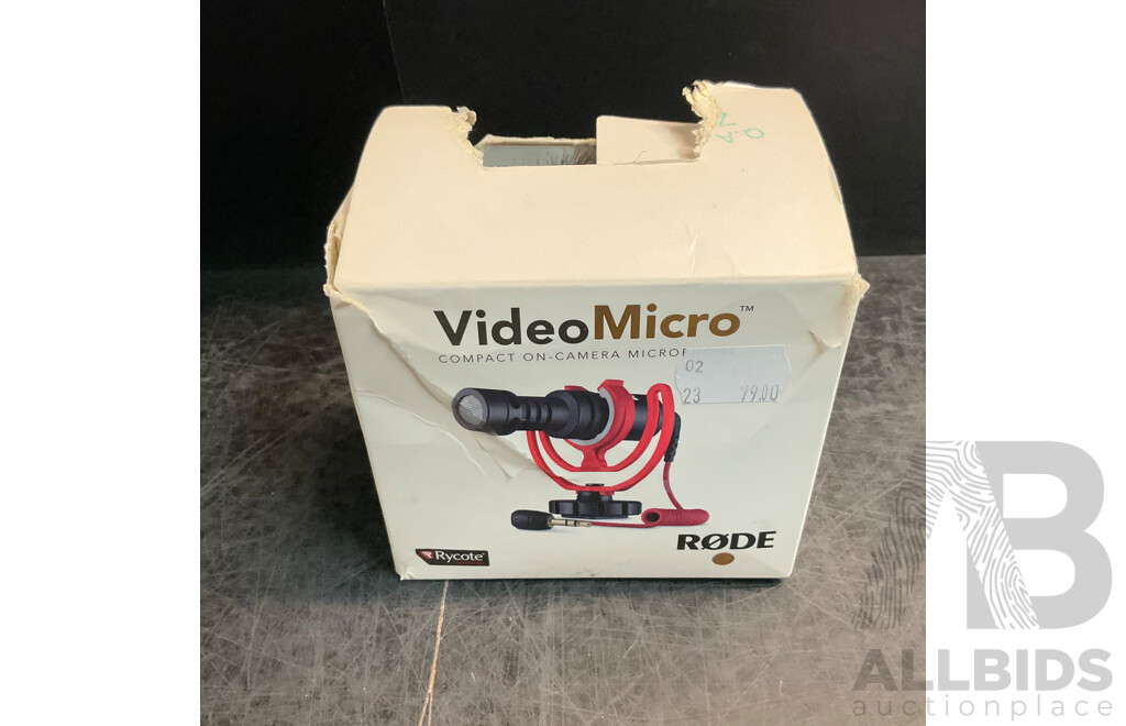 OPPO A58 Smart Phone & Rode Video Micro & Clear Phone Case for Galaxy A15 - Lot of 3