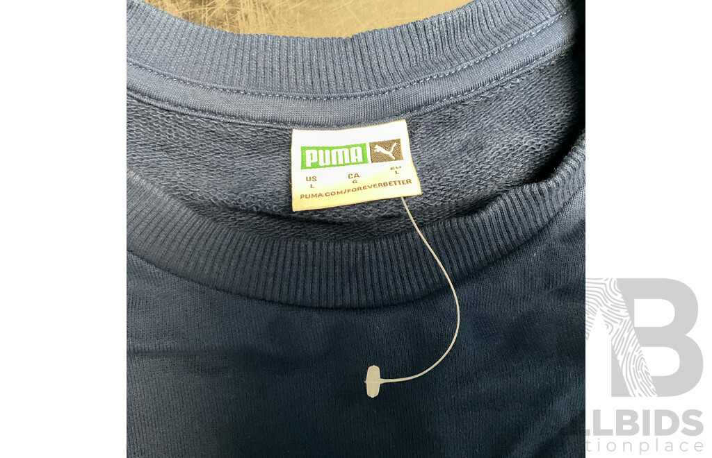 Puma(L), Calvin Klein (S), Ellesse(XL) Sweaters and Jumpers - Lot of 3