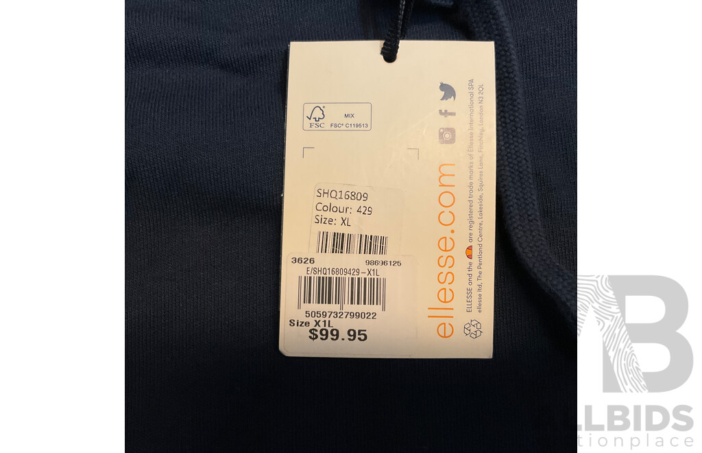 Puma(L), Calvin Klein (S), Ellesse(XL) Sweaters and Jumpers - Lot of 3