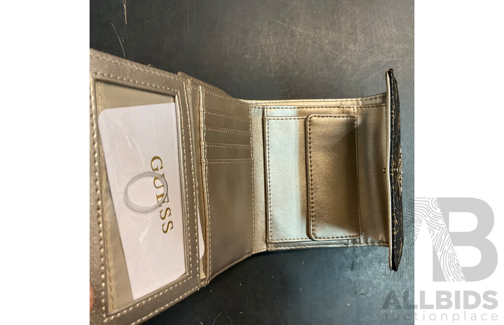 Guess Wallet & Revlon Gift Set & Nautica Size 13 Shoes & Assorted Everlast Apparel