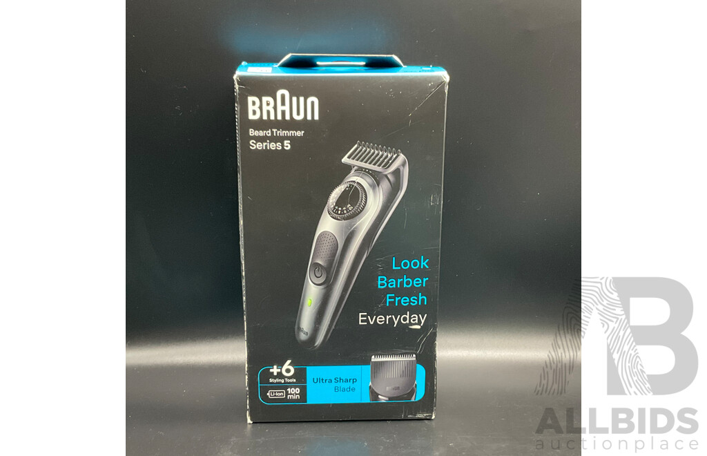 Braun Beard Trimmer Series S and Shaver Shop Trimmer Guard