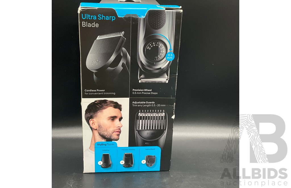 Braun Beard Trimmer Series S and Shaver Shop Trimmer Guard